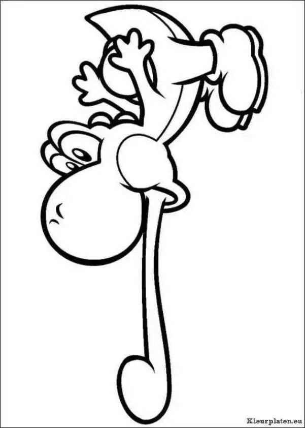 Leuke Kleurplaat Met Mario With Images Mario Coloring Pages