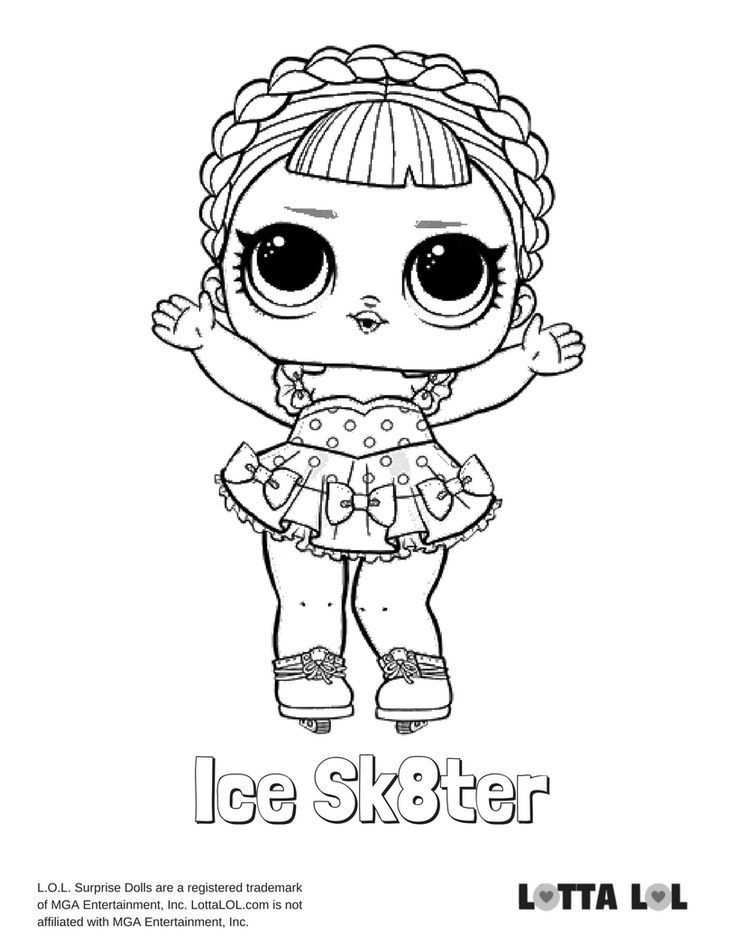 Sweet And Cute Lol Surprise Coloring Pages For Doll Collectors