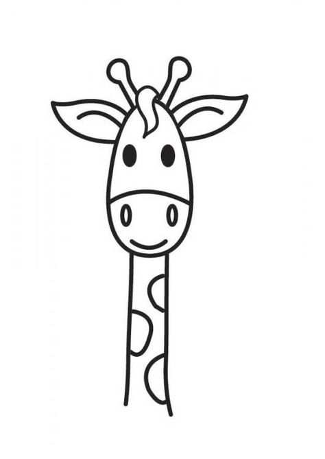 Giraffe Met Afbeeldingen Giraffe Tekening Kleurplaten Dieren