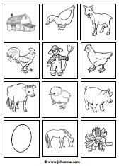Kinderboerderij Kleurplaat Boerderijdieren