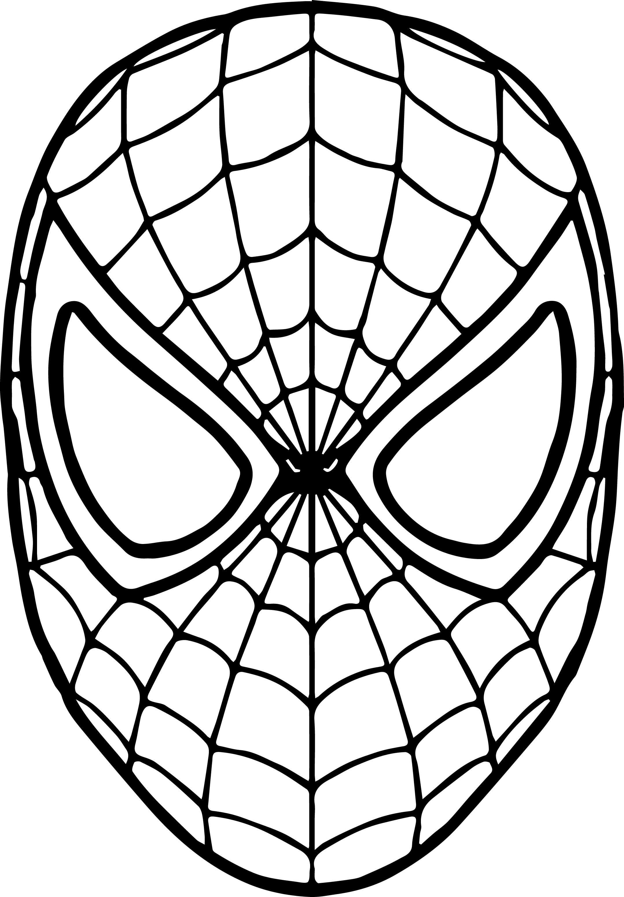 Kleurplaat Spiderman Verjaardag