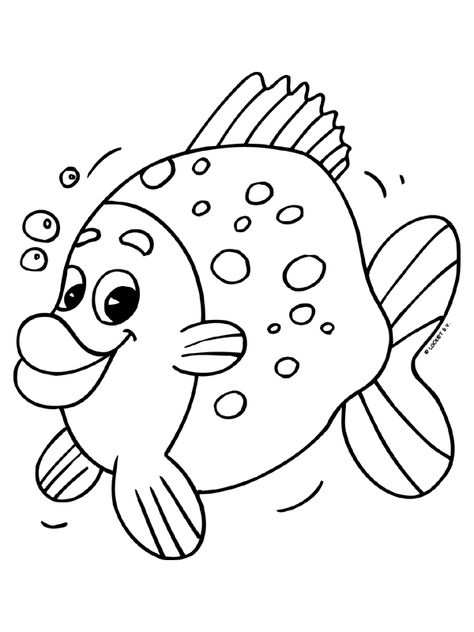Kleurplaat Vis Nemo