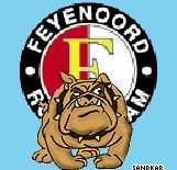 Kleurplaat Voetbal Logo Feyenoord