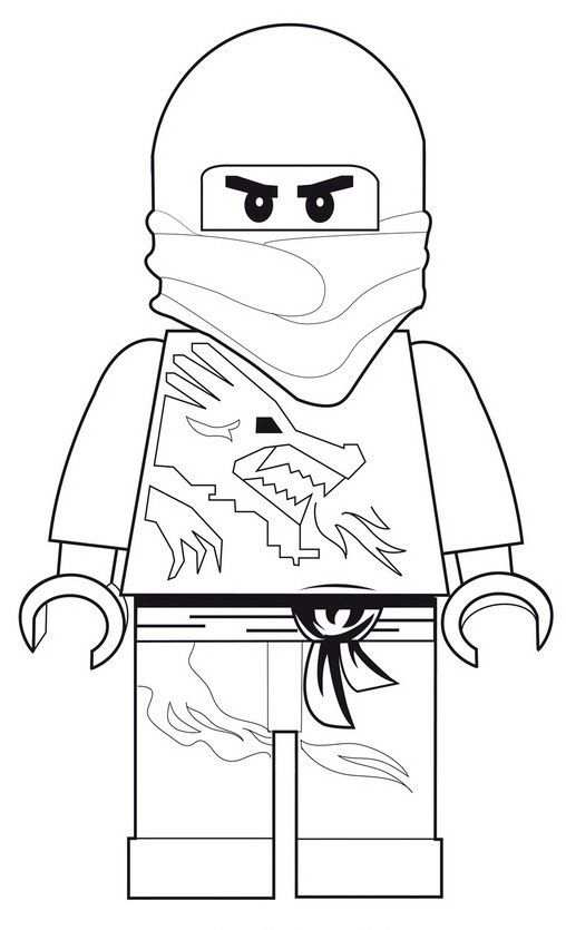 Lego Ninjago Kleurplaat Kai