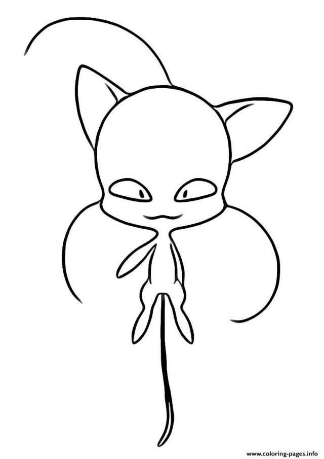 Miraculous Ladybug Kleurplaat Kwami