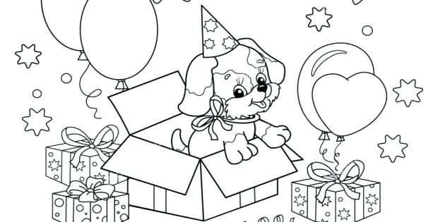 Puppy Schattige Puppy Kleurplaat Hond